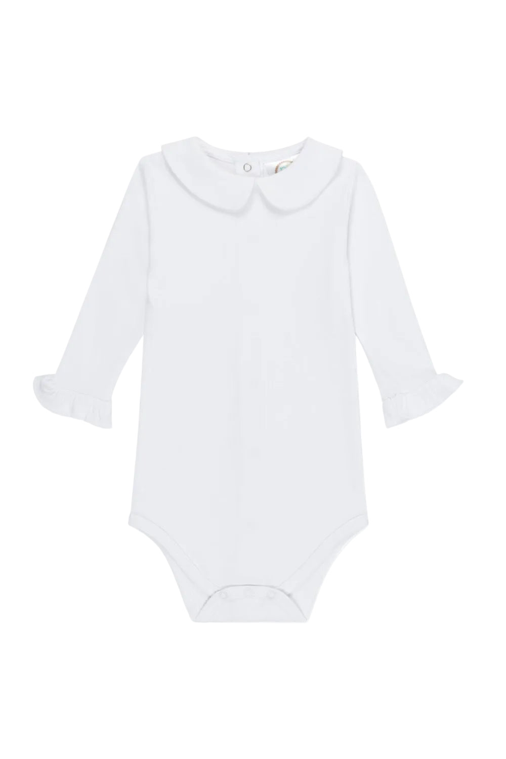 Girl's Long Sleeve Peter Pan Collar Bodysuit