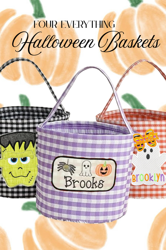 Custom Halloween Basket