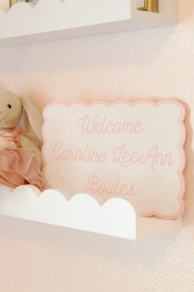 Welcome Baby Sign